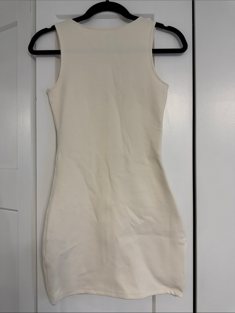 ZARA INTERLOCK BUTTON DRESS - Picture 3 of 4